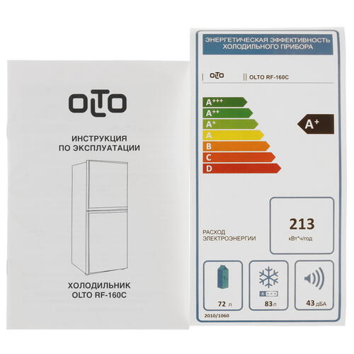 Купить Холодильник компактный   Olto RF-160C белый  8192266. Характеристики, отзывы и цены в Донецке