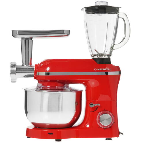 Купить Кухонная машина Maunfeld MF-433CH PRO красный  8195276. Характеристики, отзывы и цены в Донецке