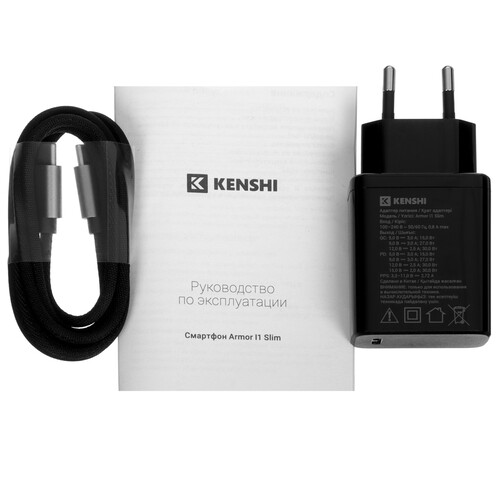 Купить 6.78" Смартфон KENSHI Armor I1 Slim 128 ГБ черный  9046043. Характеристики, отзывы и цены в Донецке