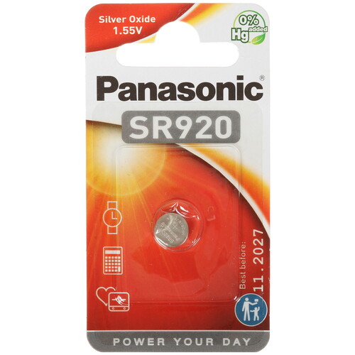 Купить Батарейка Panasonic Power SR69 (SR921/SR920SW/371/370)  9220319. Характеристики, отзывы и цены в Донецке