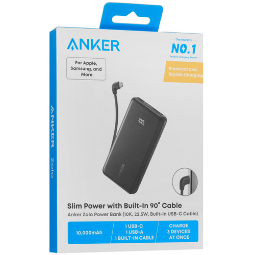 Купить Портативный аккумулятор Anker Zolo A110D черный  5681051. Характеристики, отзывы и цены в Донецке