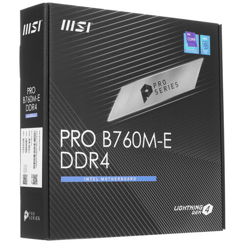 Купить Материнская плата MSI PRO B760M-E DDR4  5092064. Характеристики, отзывы и цены в Донецке