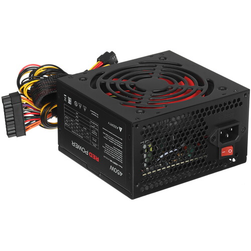 Купить Блок питания Azerty RPL-450GAR  черный  5608557. Характеристики, отзывы и цены в Донецке