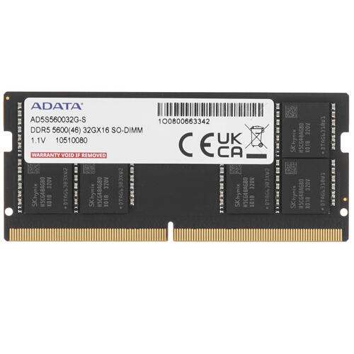 Купить Оперативная память SODIMM ADATA [AD5S560032G-S] 32 ГБ  5406959. Характеристики, отзывы и цены в Донецке