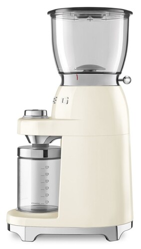 Купить Кофемолка электрическая Smeg CGF11CREU бежевый  5642233. Характеристики, отзывы и цены в Донецке