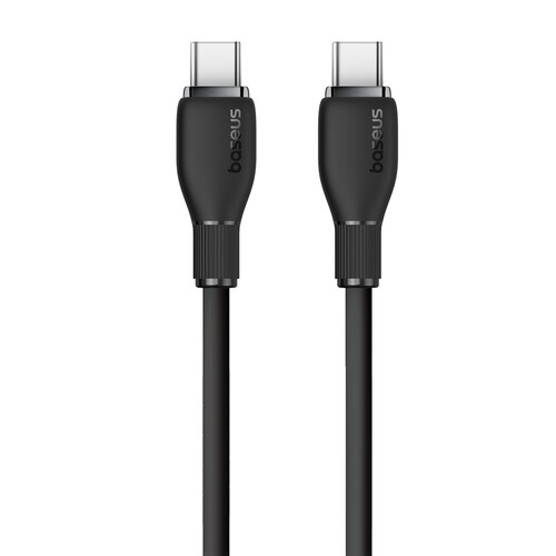 Купить Кабель круглый Baseus USB Type-C - USB Type-C черный 1.2 м  9260754. Характеристики, отзывы и цены в Донецке