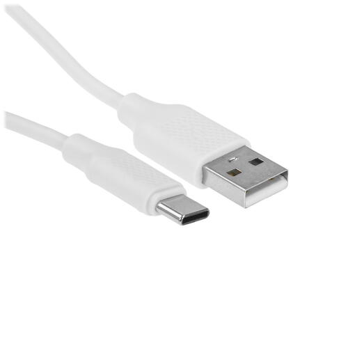 Купить Кабель круглый Cablexpert USB Type-C - USB 2.0 Type-A белый 1 м  5452431. Характеристики, отзывы и цены в Донецке