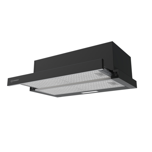 Купить Вытяжка телескопическая Indesit INT 64R BL черный/черный  9279002. Характеристики, отзывы и цены в Донецке