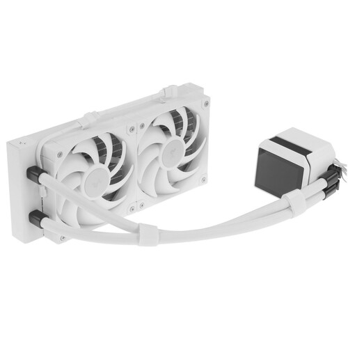 Купить Система охлаждения DEEPCOOL MYSTIQUE 240 WH  белая  5600531. Характеристики, отзывы и цены в Донецке