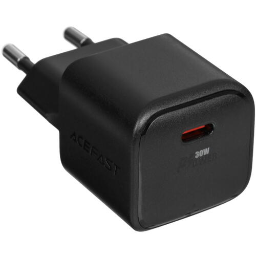 Купить Сетевое зарядное устройство ACEFAST A77 mini PD30W черный  9096534. Характеристики, отзывы и цены в Донецке