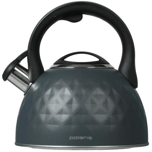 Купить Чайник для плиты Polaris Kontur-3L серый  5066592. Характеристики, отзывы и цены в Донецке