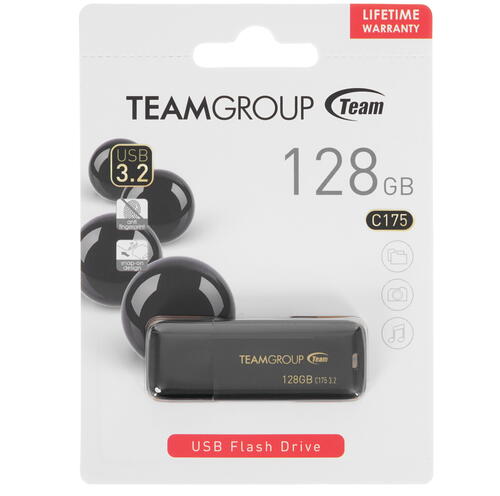 Купить Память USB Flash 128 ГБ Team Group C175 [TC1753128GB01]  5058648. Характеристики, отзывы и цены в Донецке