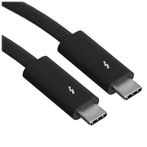 Купить Кабель круглый Apple Thunderbolt 4 (USB Type-C) - Thunderbolt 4 (USB Type-C) черный 3 м  5406490. Характеристики, отзывы и цены в Донецке