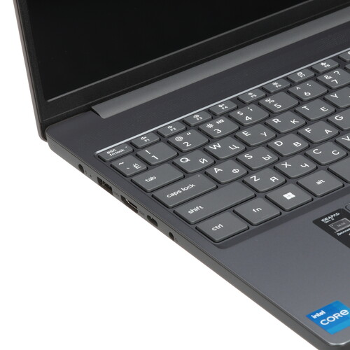 Купить 15.3" Ноутбук Lenovo IdeaPad Slim 3 15IRH10 серый  5632728. Характеристики, отзывы и цены в Донецке