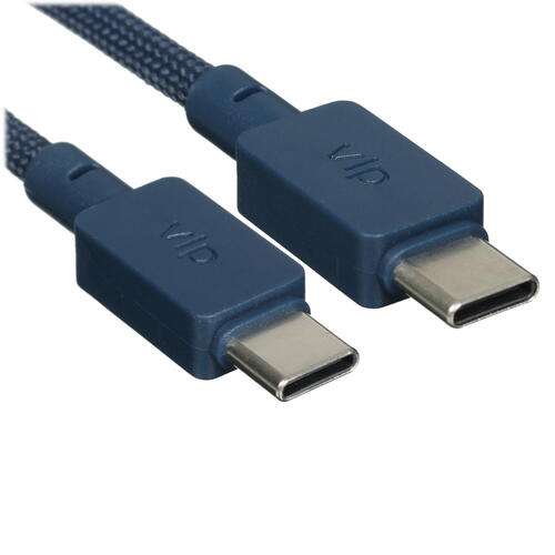 Купить Кабель круглый VLP USB Type-C - USB Type-C синий 1.2 м  5466284. Характеристики, отзывы и цены в Донецке