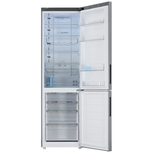 Купить Холодильник с морозильником   HAIER C2F637CFMVU1 серебристый  9277580. Характеристики, отзывы и цены в Донецке