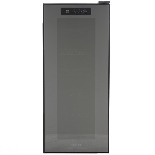 Купить Винный шкаф Tesler WCV-120 черный  1108477. Характеристики, отзывы и цены в Донецке
