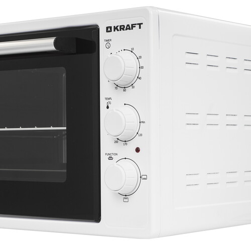 Купить Мини-печь Kraft KN-MO 3900 FW белый  9265944. Характеристики, отзывы и цены в Донецке