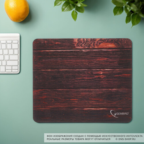 Купить Коврик Gembird MP-WOOD  коричневый  5309495. Характеристики, отзывы и цены в Донецке