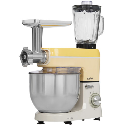 Купить Миксер Kitfort КТ-3468 желтый  9161516. Характеристики, отзывы и цены в Донецке