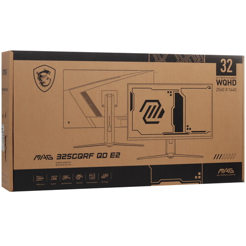 Купить 31.5" Монитор MSI MAG 325CQRF QD E2 черный  5454369. Характеристики, отзывы и цены в Донецке