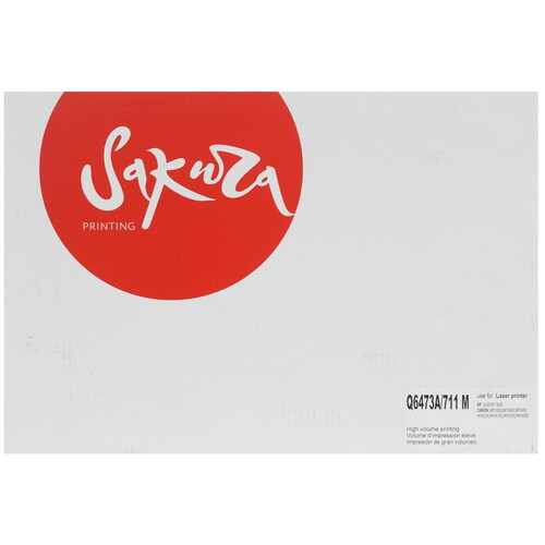 Купить Картридж лазерный SAKURA Q6473A/711M пурпурный  5364058. Характеристики, отзывы и цены в Донецке