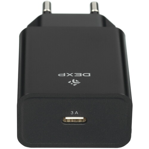 Купить Сетевое зарядное устройство DEXP IET25CD черный  9140165. Характеристики, отзывы и цены в Донецке