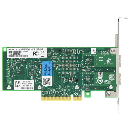 Купить Сетевая карта Intel X520-DA2  1611127. Характеристики, отзывы и цены в Донецке