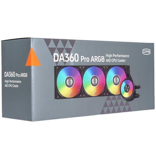 Купить Система охлаждения PCCooler DA360 Pro ARGB черная  5611078. Характеристики, отзывы и цены в Донецке