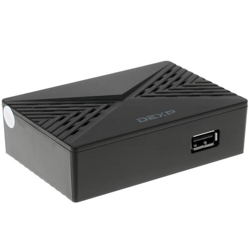 Купить Приставка для цифрового ТВ DEXP HD 7789P черный  4851697. Характеристики, отзывы и цены в Донецке