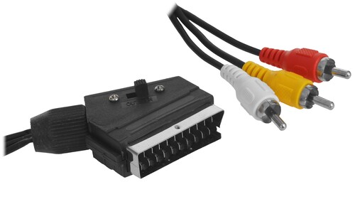 Купить Кабель  Сигнал SCART - 3RCA, 1 м  5480135. Характеристики, отзывы и цены в Донецке