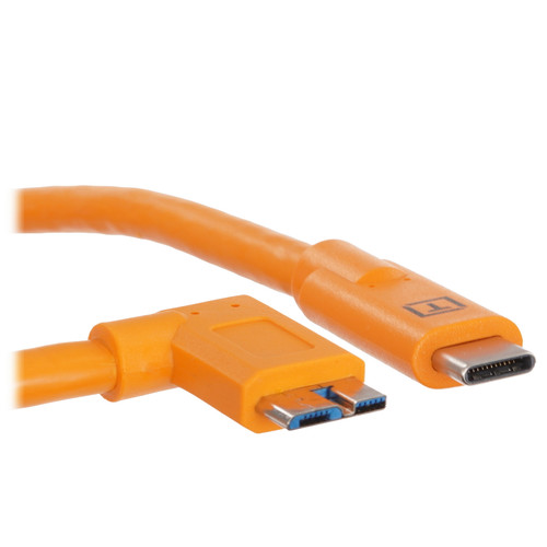 Купить Кабель Tether Tools micro USB-B - USB Type-C оранжевый  5605752. Характеристики, отзывы и цены в Донецке