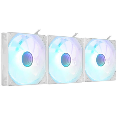 Купить Комплект вентиляторов Thermalright TL-C12W-S V3 X3  белый  5615587. Характеристики, отзывы и цены в Донецке