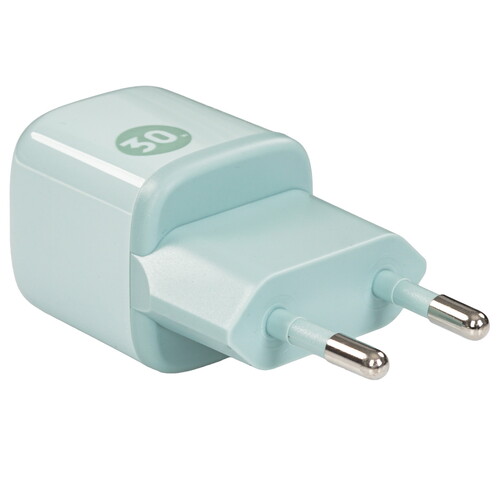 Купить Сетевое зарядное устройство MOCOLL Flash Series 30W зеленый  5470417. Характеристики, отзывы и цены в Донецке