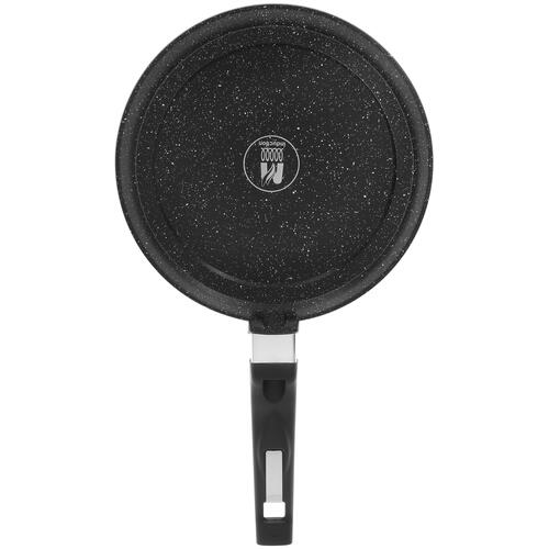 Купить Сковорода-блинница Мечта Гранит black Induction Pro 12802И, 22 см черный  5411300. Характеристики, отзывы и цены в Донецке