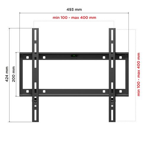 Купить Кронштейн для ТВ Holder LCD-F4610 черный  0194114. Характеристики, отзывы и цены в Донецке
