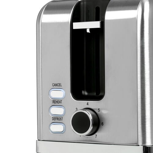 Купить Тостер Polaris PET 0923 серебристый  5352360. Характеристики, отзывы и цены в Донецке
