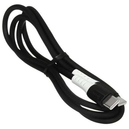 Купить Кабель круглый Hoco USB Type-C - USB Type-C черный 1 м  5635383. Характеристики, отзывы и цены в Донецке