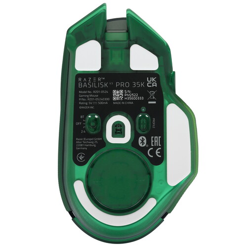 Купить Мышь беспроводная/проводная Razer Basilisk V3 Pro 35K - Phantom Green Ed.  5632010. Характеристики, отзывы и цены в Донецке