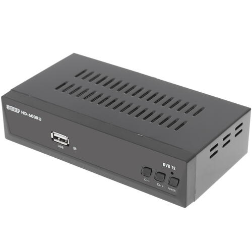 Купить Приставка для цифрового ТВ Эфир HD-600RU черный  1316947. Характеристики, отзывы и цены в Донецке