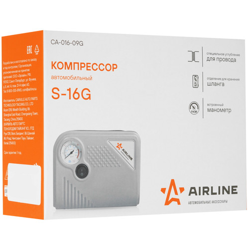 Купить Компрессор AIRLINE S-16G  1065412. Характеристики, отзывы и цены в Донецке