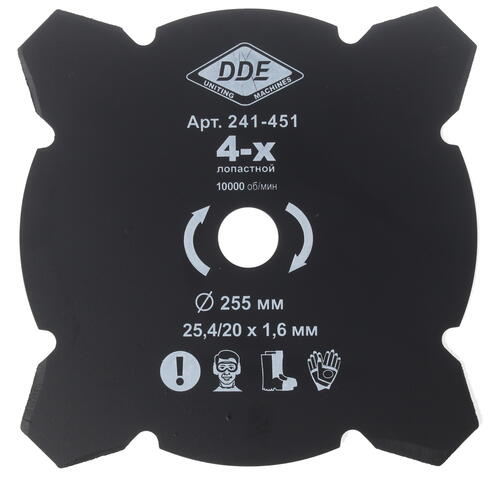 Купить Нож для триммера DDE GRASS CUT 241-451  1116010. Характеристики, отзывы и цены в Донецке