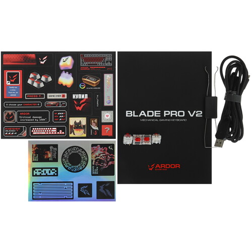 Купить Клавиатура  проводная ARDOR GAMING Blade PRO V2  9259180. Характеристики, отзывы и цены в Донецке