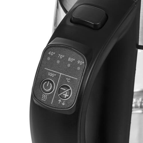 Купить Электрочайник SLS KET-03 WiFi черный  9040695. Характеристики, отзывы и цены в Донецке