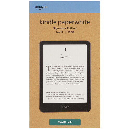 Купить 7" Электронная книга Amazon Kindle Paperwhite: Signature Edition (12th Gen) 2024 зеленый  5607423. Характеристики, отзывы и цены в Донецке
