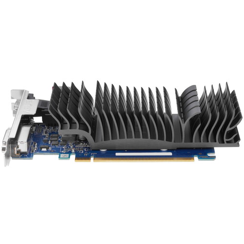 Купить Видеокарта ASUS GeForce GT 710 Silent LP EVO [GT710-SL-2GD5-BRK-EVO]  5624320. Характеристики, отзывы и цены в Донецке