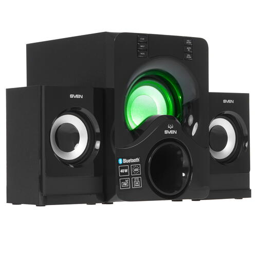 Купить Колонки SVEN MS-312 черный  9050711. Характеристики, отзывы и цены в Донецке