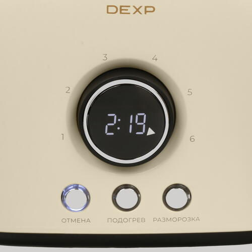 Купить Тостер DEXP TSM-D800 бежевый  9017700. Характеристики, отзывы и цены в Донецке