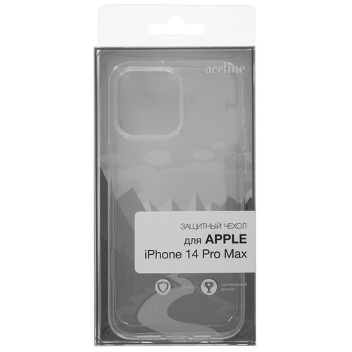 Купить Накладка  Aceline Silicone для Apple iPhone 14 Pro Max прозрачный  5061255. Характеристики, отзывы и цены в Донецке