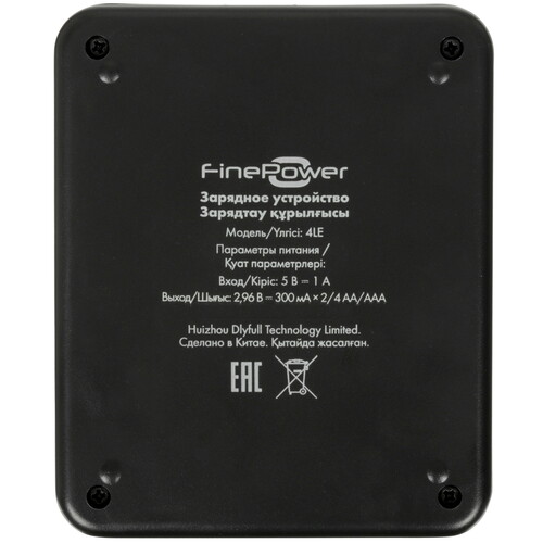 Купить Зарядное устройство FinePower 4LE  9086194. Характеристики, отзывы и цены в Донецке